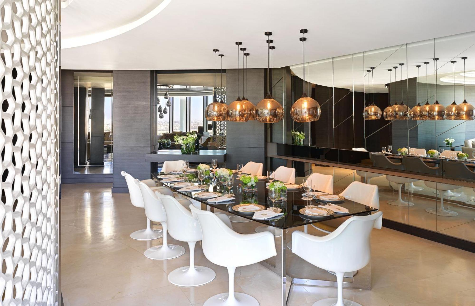 Fairmont Riyadh Ngoại thất bức ảnh Dining room