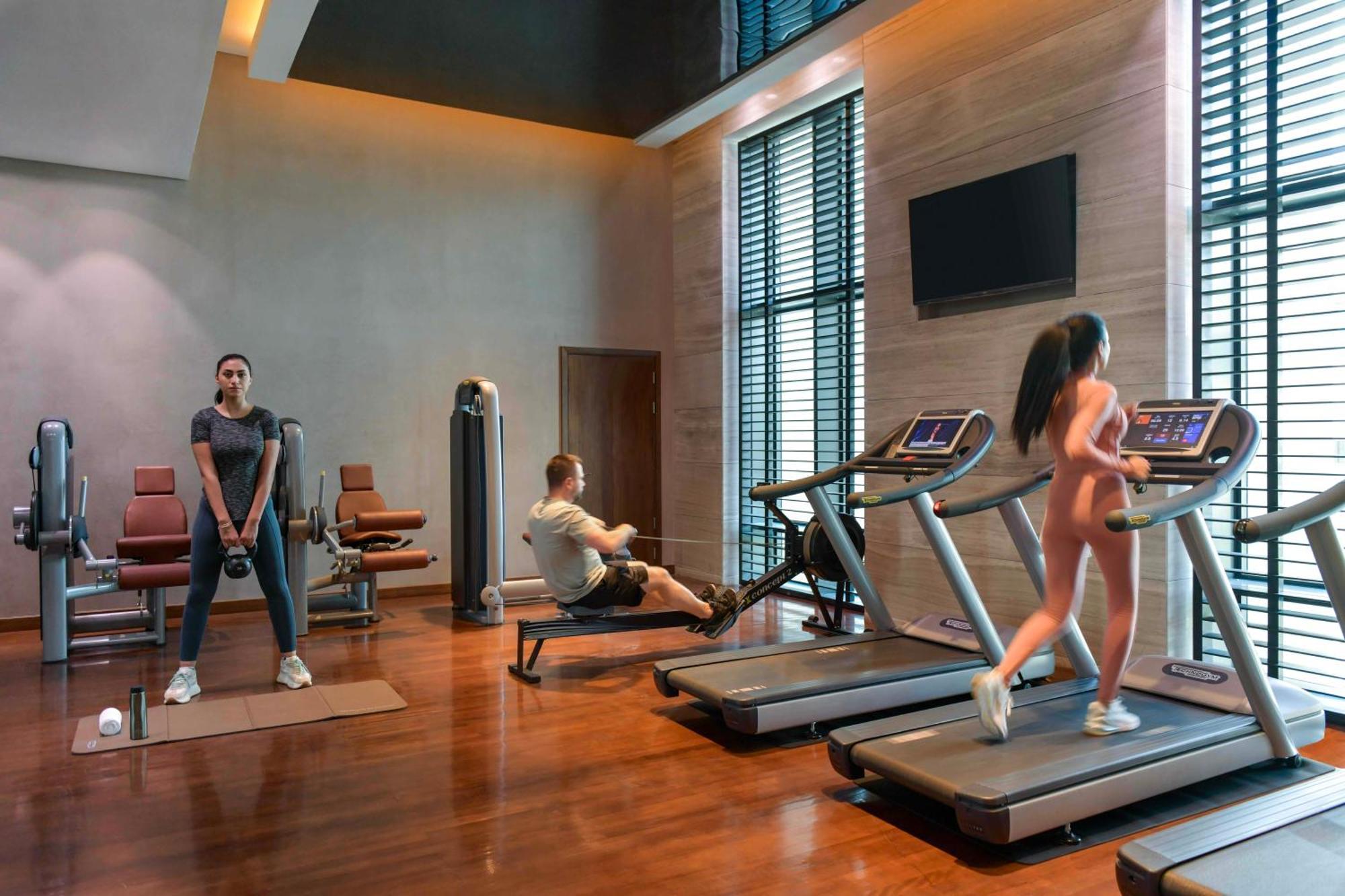 Fairmont Riyadh Ngoại thất bức ảnh The gym at the hotel